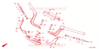 GUIDON   TE DE FOURCHE pour Honda GL 1800 GOLD WING TOUR DCT, NAVI, AIRBAG 2023
