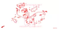 FAISCEAU D'AIRBAG pour Honda GL 1800 GOLD WING TOUR DCT, NAVI, AIRBAG 2023