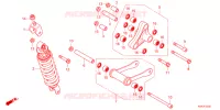 AMORTISSEUR ARRIERE pour Honda CBR 250 RR SPECIAL 2023
