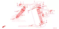AMORTISSEUR AVANT pour Honda TALON 1000 R 2023