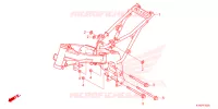 CADRE pour Honda CRF 110 2024