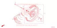 ROUE AVANT pour Honda CRF 110 2024