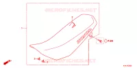 SELLE pour Honda CRF 110 2024
