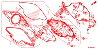 COMPTEUR pour Honda VFR 800 F 2015