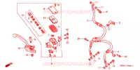 MAITRE CYLINDRE DE FREIN AVANT pour Honda CBR 600 F 2001