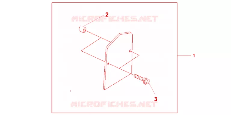 EMBLEME DOSSERET Honda MOTO 750 VT 2002  VT750DC2