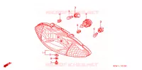 PHARES pour Honda TACT 50 1998