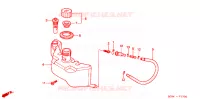 RESERVOIR D'HUILE pour Honda TACT 50 1998