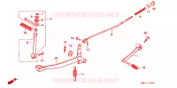 PEDALE DE FREIN   KICK pour Honda Z 50 R 1998