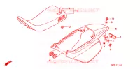 SELLE pour Honda Z 50 R 1998