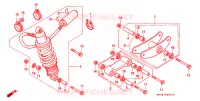 AMORTISSEUR ARRIERE pour Honda CBR 600 SMOKIN JOE 1996