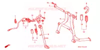 BEQUILLE pour Honda CBR 600 SMOKIN JOE 1996