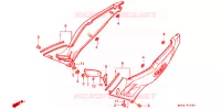 COUVERCLES LATERAUX pour Honda CBR 600 SMOKIN JOE 1996