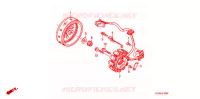 ALTERNATEUR pour Honda LITTLE CUB 50 CELL 2008