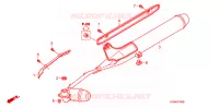 ECHAPPEMENT pour Honda LITTLE CUB 50 CELL 2008