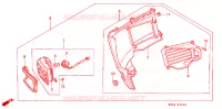 CARENAGE LATERAL D pour Honda GL 1500 GOLD WING ASPENCADE 1992