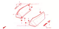 COUVERCLES LATERAUX pour Honda GL 1500 GOLD WING ASPENCADE 1992