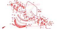 PARE BRISE pour Honda GL 1500 GOLD WING ASPENCADE 1992