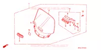 PARE BRISE pour Honda GL 1500 GOLD WING ASPENCADE 1992