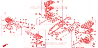 REPOSE PIED pour Honda GL 1500 GOLD WING ASPENCADE 1992