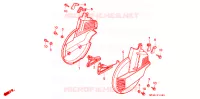 CACHES DISQUES pour Honda GL 1500 GOLD WING ASPENCADE 1992