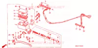 MAITRE CYLINDRE pour Honda GL 1500 GOLD WING ASPENCADE 1992