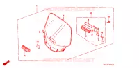 PARE BRISE pour Honda GL 1500 GOLD WING ASPENCADE 1992