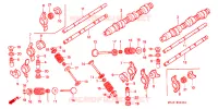 ARBRE A CAMES   SOUPAPE pour Honda GL 1500 GOLD WING SE 1992