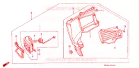 CARENAGE LATERAL D pour Honda GL 1500 GOLD WING SE 1992
