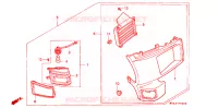 CARENAGE LATERAL G pour Honda GL 1500 GOLD WING SE 1992