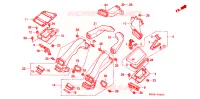 CONDUIT D'AIR pour Honda GL 1500 GOLD WING SE 1992