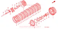 EMBRAYAGE pour Honda GL 1500 GOLD WING SE 1992