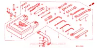 OUTIL pour Honda GL 1500 GOLD WING SE 1992