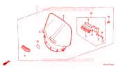 PARE BRISE pour Honda GL 1500 GOLD WING SE 1992