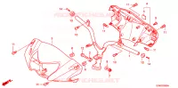 GUIDON   CARENAGE pour Honda LEAD 110 EX 2008
