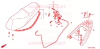 SELLE pour Honda LEAD 110 EX 2008