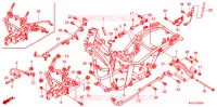 CADRE pour Honda FORZA 250 Z ABS 2008