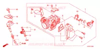 CORPS DE PAPILLON pour Honda FORZA 250 Z ABS 2008