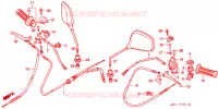 COMMODO   LEVIER   CABLE pour Honda TACT 50 1994