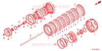 EMBRAYAGE pour Honda GL 1800 GOLD WING ABS STRIPED 2017