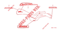 AUTOCOLLANTS pour Honda VTX 1300 C 2004