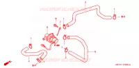 COMMANDE INJECTION D'AIR SOUPAPE pour Honda VTX 1800 N Black crankcase 2004