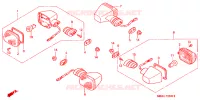CLIGNOTANT pour Honda CBR 600 F4 2001