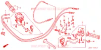 LEVIER DE GUIDON   CABLE   COMMODO pour Honda CBR 600 F4 2001