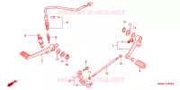 SELECTEUR   PEDALE DE FREIN pour Honda CBR 600 F4 2001