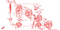 CARBURATEUR pour Honda CB 750 NIGHTHAWK 1991
