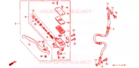 MAITRE CYLINDRE DE FREIN AVANT pour Honda CB 750 NIGHTHAWK 1991