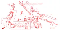 GUIDON   TE DE FOURCHE pour Honda CBR 600 F4 1999