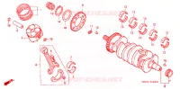 VILEBREQUIN   PISTON pour Honda CBR 600 F4 1999
