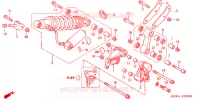 AMORTISSEUR ARRIERE pour Honda CBR 600 F4 1999